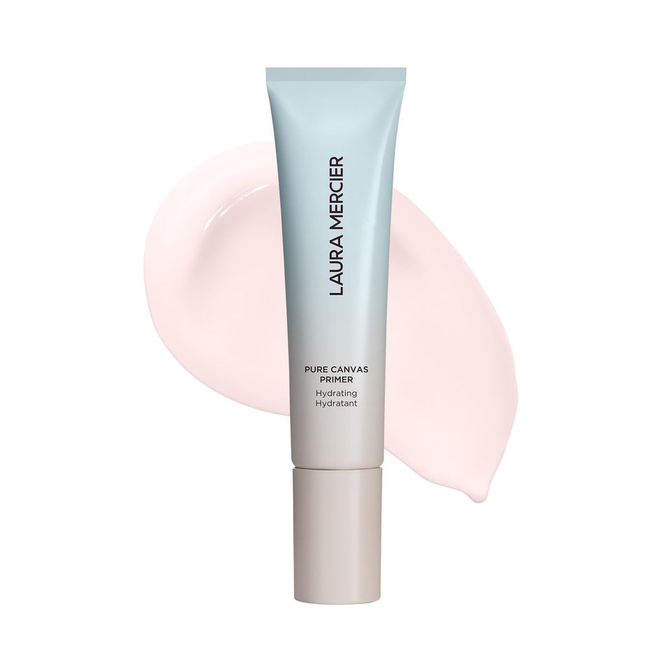 Laura Mercier front packaging showing product and benefit of extended wear