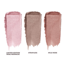 Laura Mercier sticks next to brush suggesting easy blending and precision