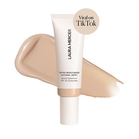 Laura Mercier texture close-up revealing creamy hydrating finish