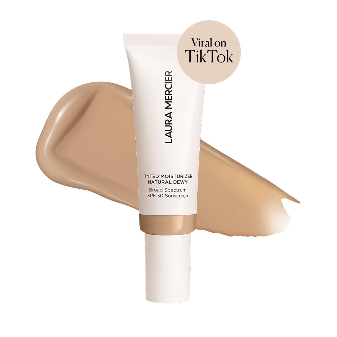 Laura Mercier texture close-up revealing dewy cream for lasting hydration