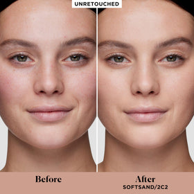Laura Mercier texture swatch showing smooth blendable consistency and hydration