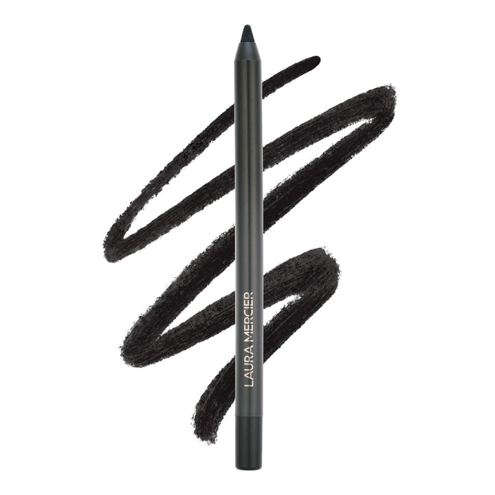 Laura Mercier front packaging showing sleek pencil and brand identity for quick selection