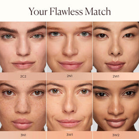 Laura Mercier under-eye before and after demonstrating brightening effect
