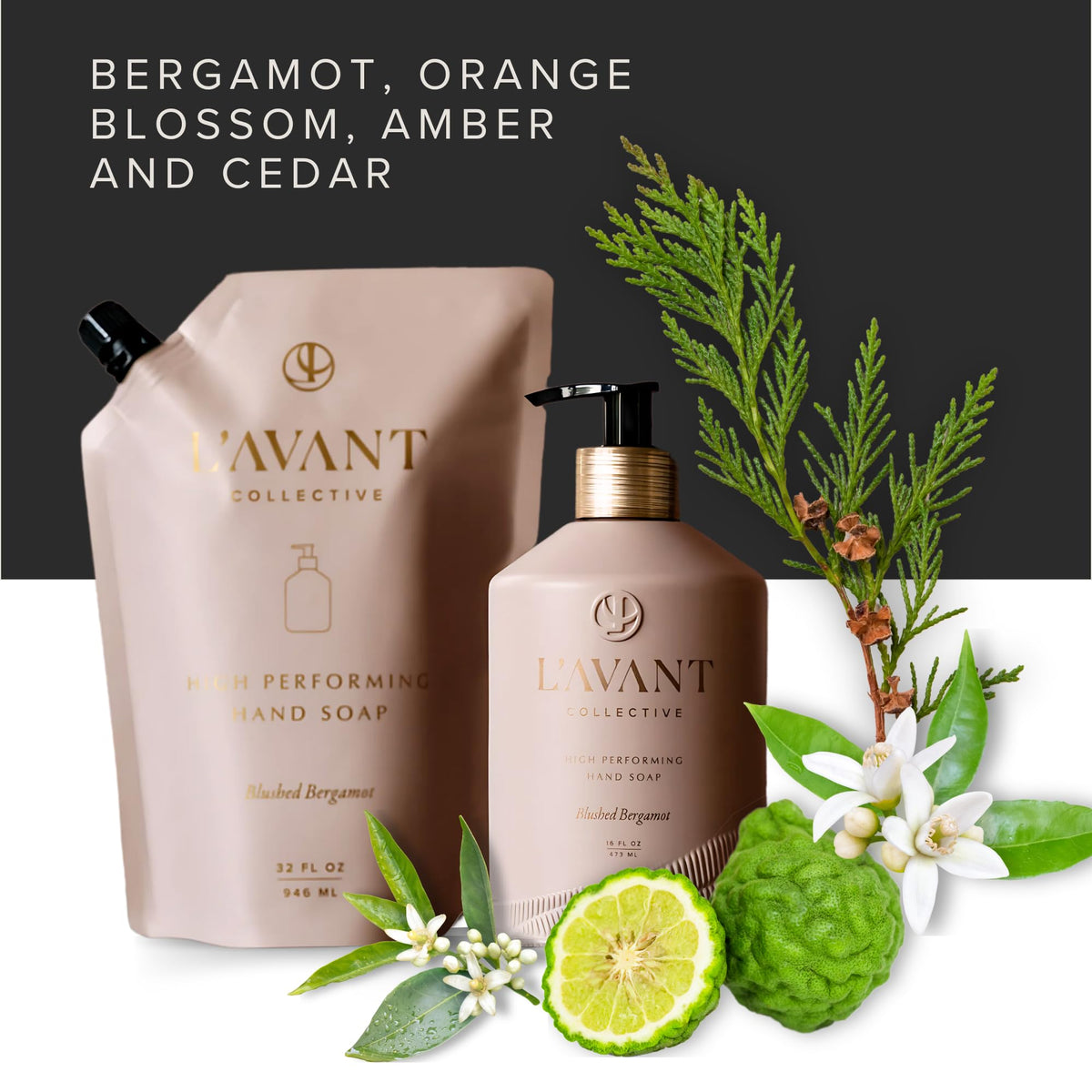 L'AVANT creamy lather texture close-up demonstrating moisturizing foam