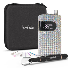 Lavinda front view of drill showing sleek design and professional finish