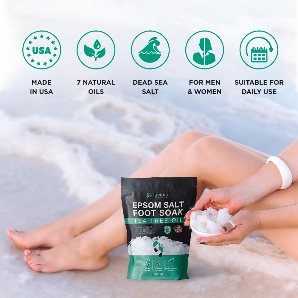 lavinso basin foot soak in use demonstrating relaxation and relief