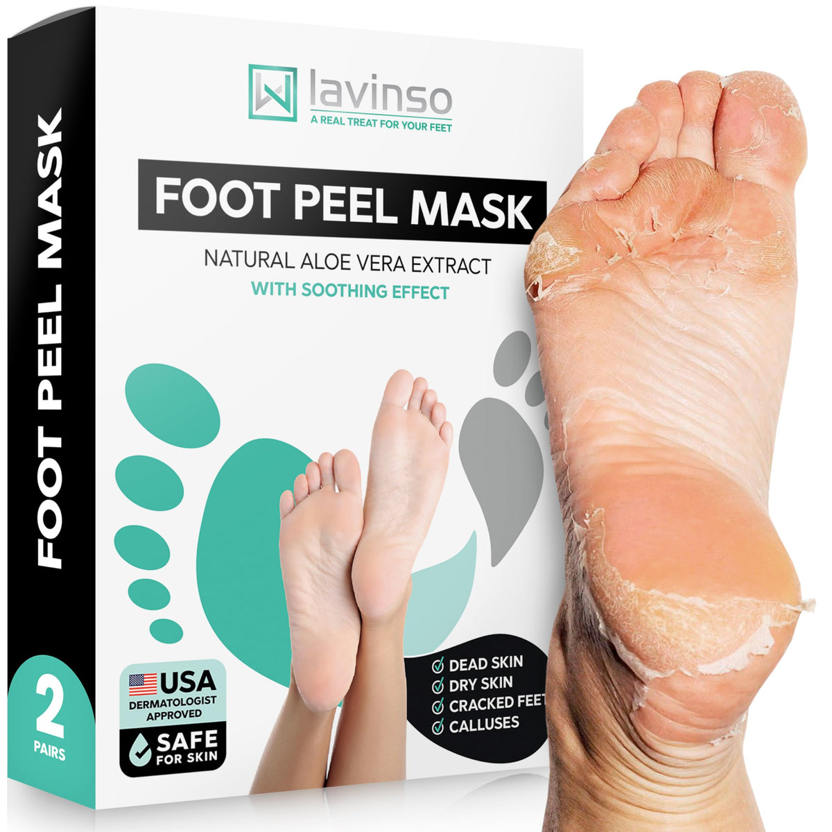 lavinso front packaging showing two-pack and product name for clear identification and trust
