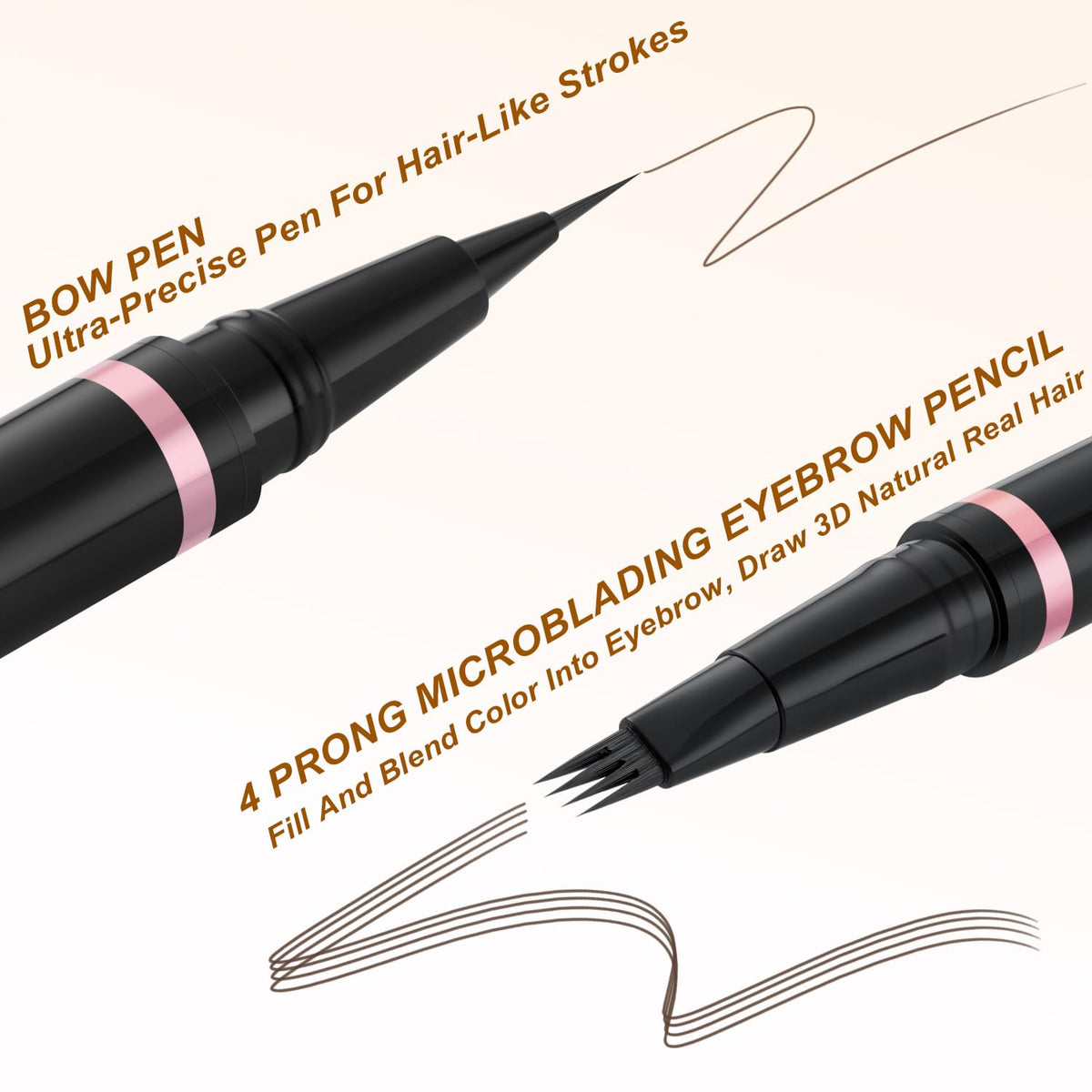 LAVONE eyebrow pomade open jar showing creamy texture for long hold
