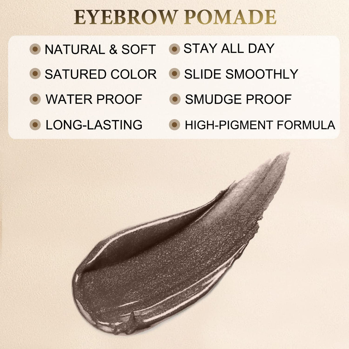 LAVONE dual‑ended brush showing spoolie and angled side for blending