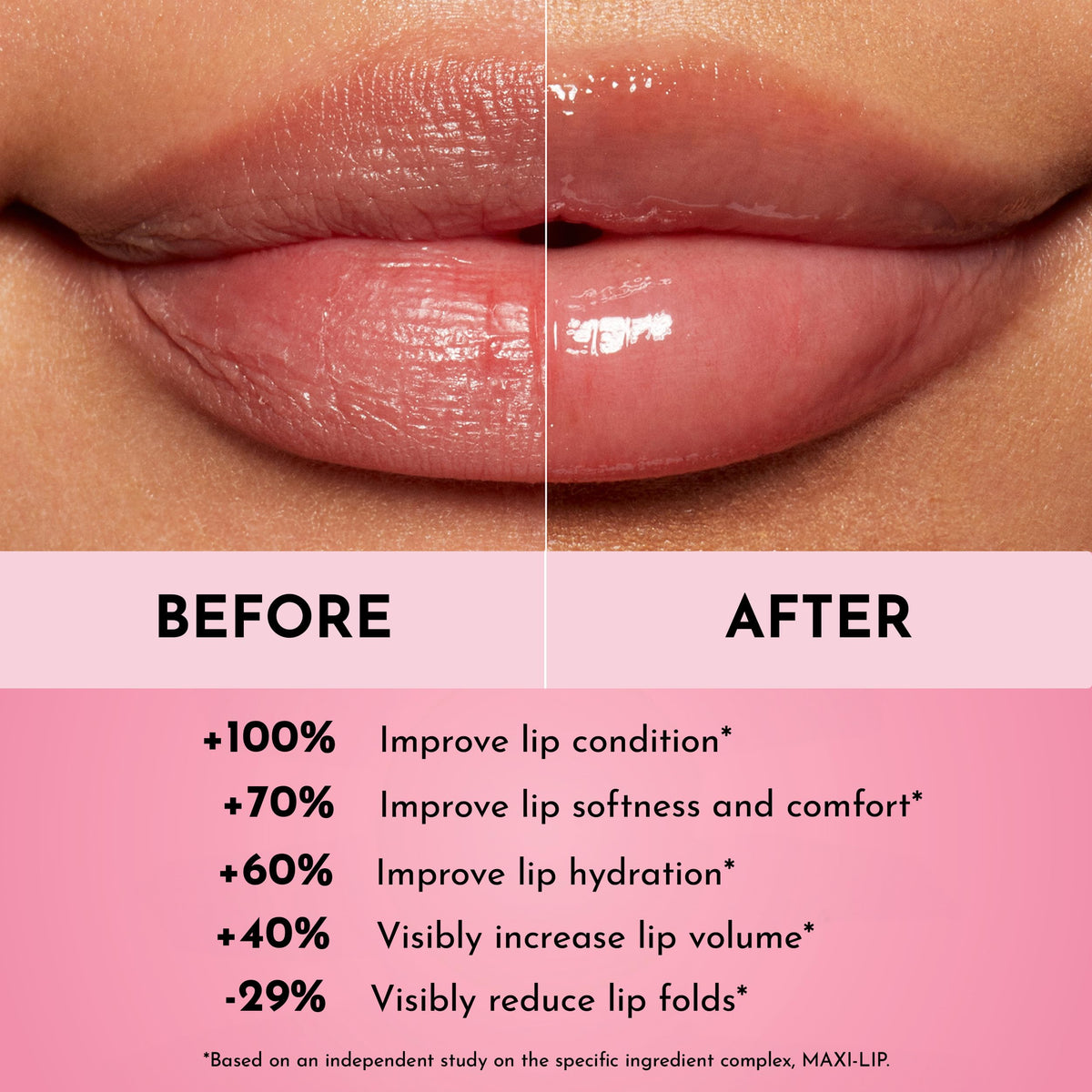LAWLESS applying lip mask to lips for overnight hydration