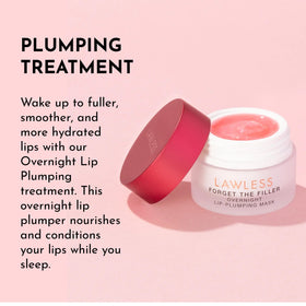 LAWLESS label close-up showing ingredients and clean-beauty benefit