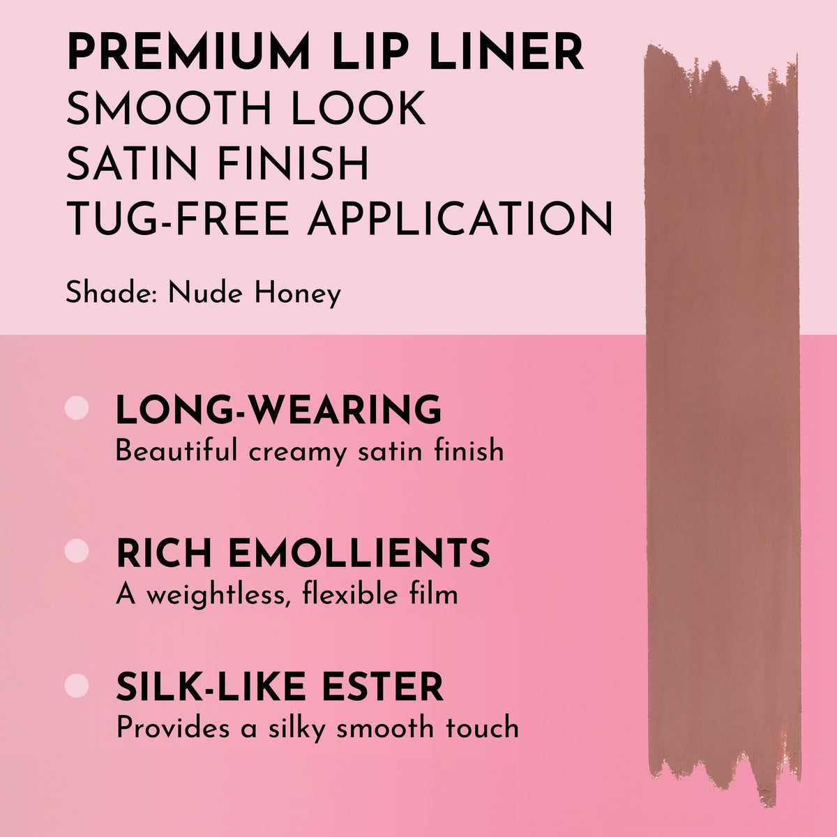 Lawless Definer Liner creamy texture close-up illustrating smooth glide and comfortable wear