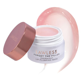 LAWLESS front jar view showing product packaging and premium finish benefits hydration