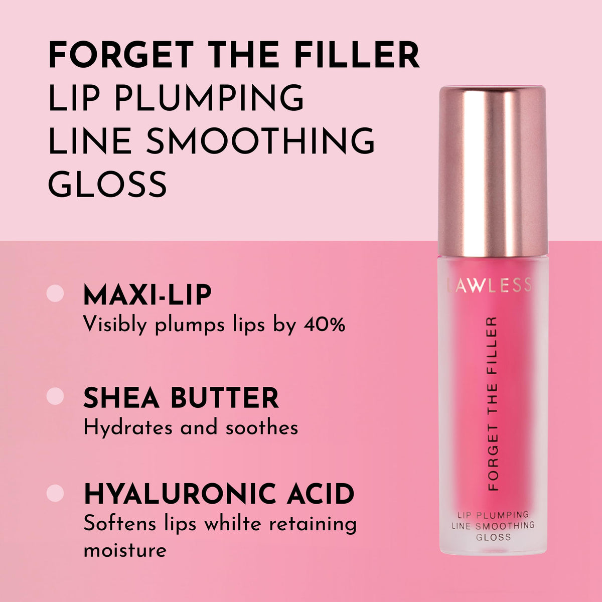 LAWLESS plush applicator wand demonstrating gentle application and even coverage