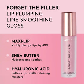 LAWLESS close-up of gloss texture swirl highlighting hydration and smooth finish