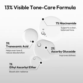 LAYERLAB bottle in hand demonstrating 0.94 fl.oz scale and travel-friendly benefit