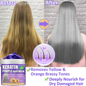 Layhomo applied in salon to neutralize brassiness and improve cool tones