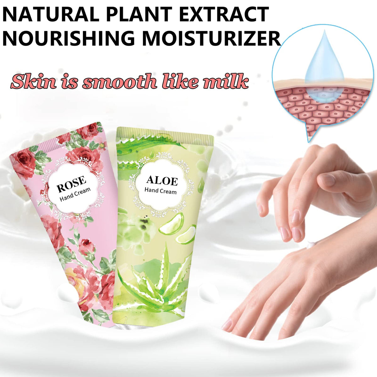 Layhomo texture on skin application demonstrating quick absorption