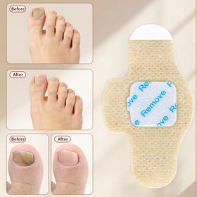 LAYOOYOO patch fabric close-up highlighting soft breathable texture for gentle nail care