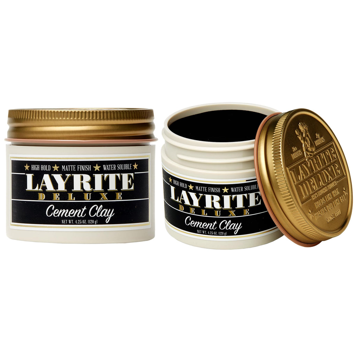 Hand applying Layrite clay demonstrating easy spreadability and restyle benefit