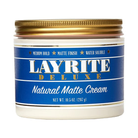 Layrite front jar showing label and size for easy identification and purchase