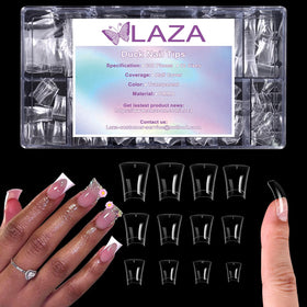 Laza box packed front showing 12 compartments and organized tips benefit quick selection