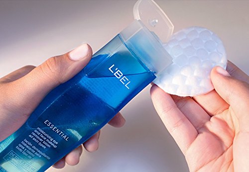 L'Bel bottle in hand illustrating 125 ml travel-friendly size and easy portability