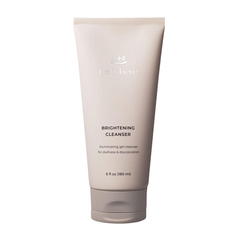 Le Mieux bottle front packaging showing product name and glowing benefit