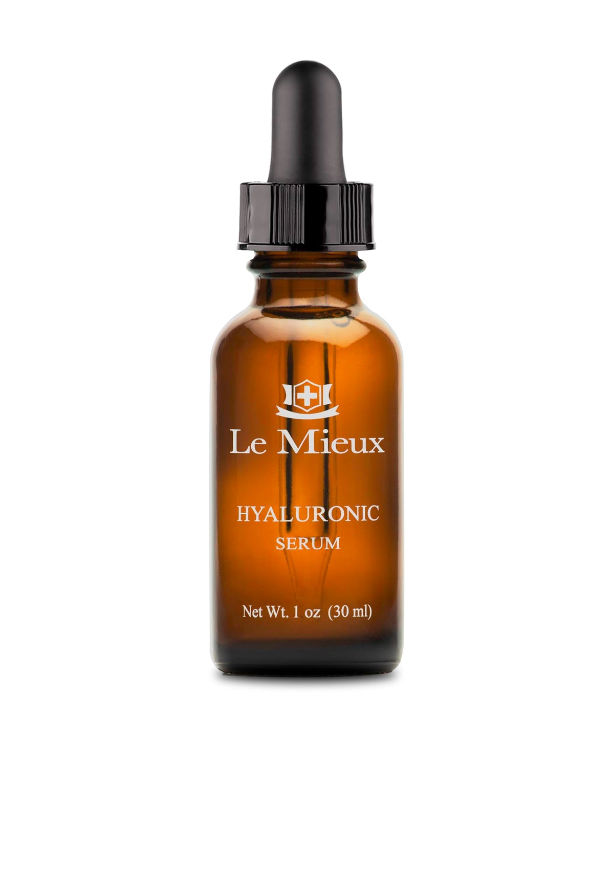 Le Mieux front bottle view showing sleek packaging and travel-friendly size benefits