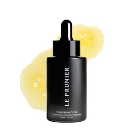 Le Prunier front packaging showing bottle and benefits