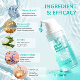 LE SECRET copper peptide ingredient-focused image supporting collagen boost