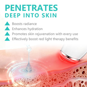 LE SECRET close-up of serum texture highlighting fast absorption benefit