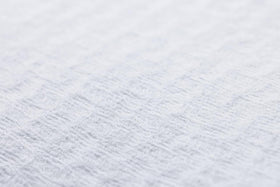 Le Visage towel wiping a baby face showing gentle, safe use benefit