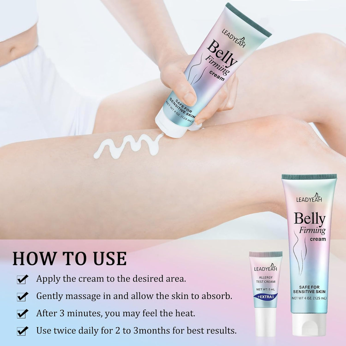 Leadyeah ingredient flatlay with honey and hyaluronate showing nourishment benefit