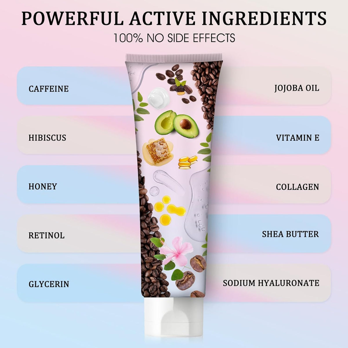 Leadyeah cream texture on spoon highlighting fast absorption benefit