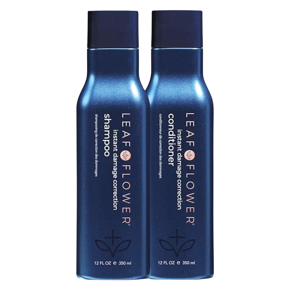 Leaf & Flower front packaging blue duo showing clean design and convenience