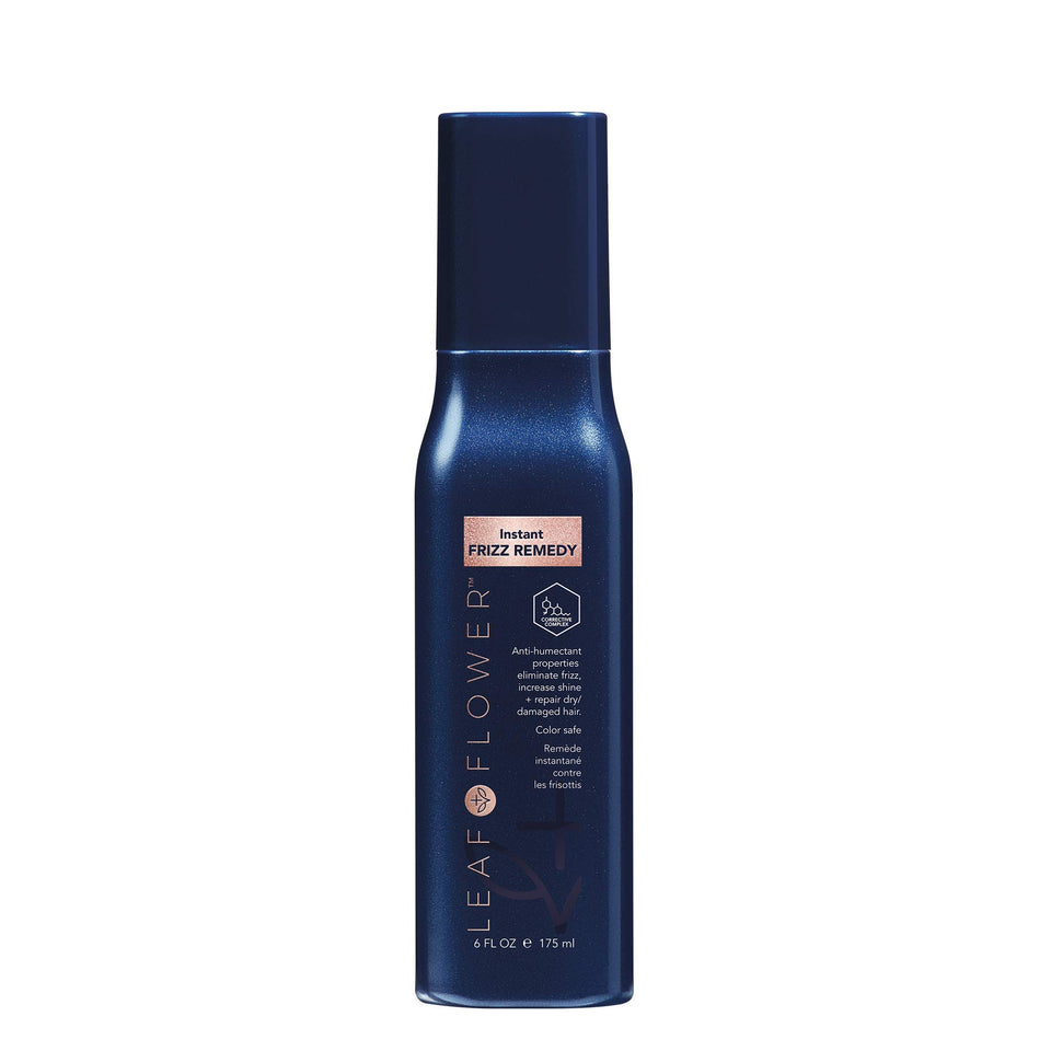 Leaf & Flower front packaging showing 6oz bottle and label benefits
