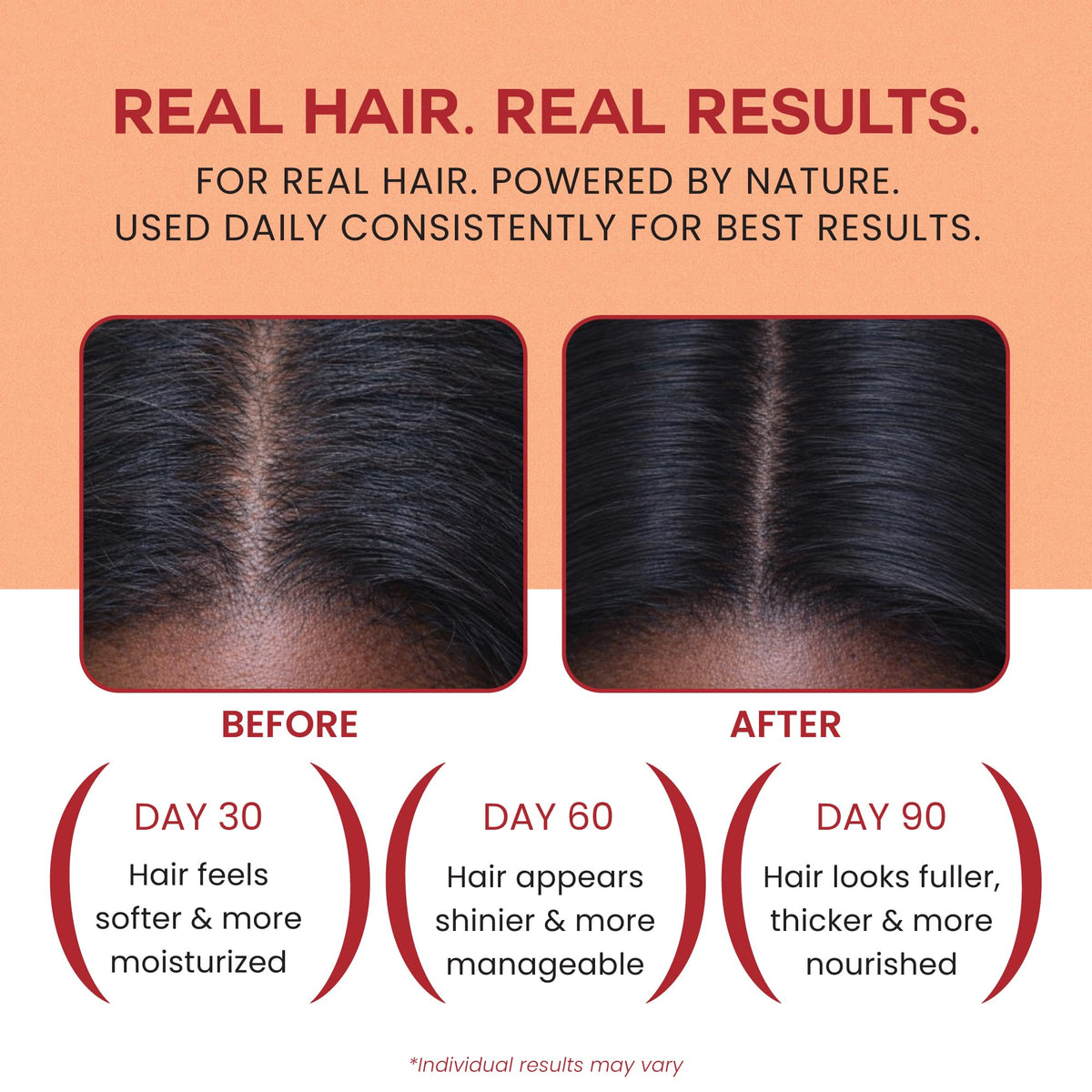 lebanta oil being massaged into scalp demonstrating nourishing application benefit