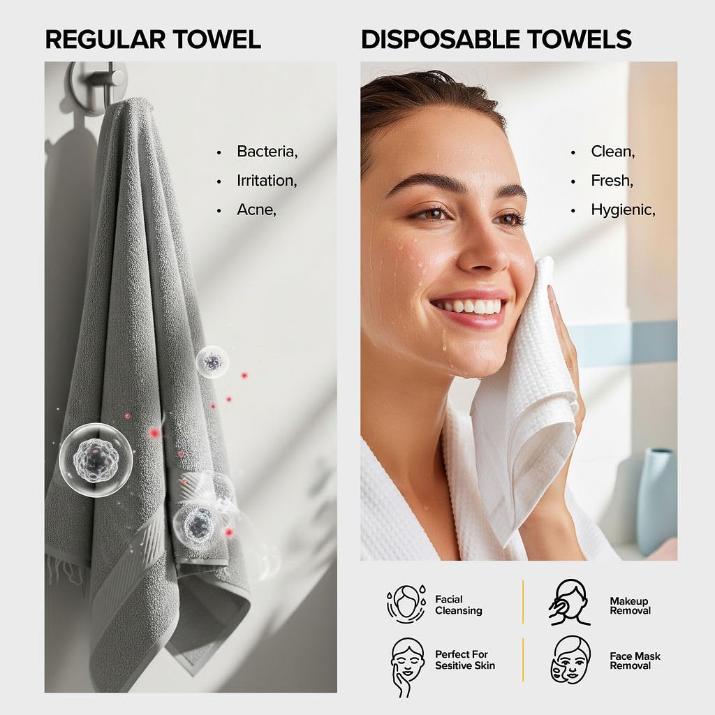 lebogner single towelette spread flat showing 10x12 extra-large coverage benefit