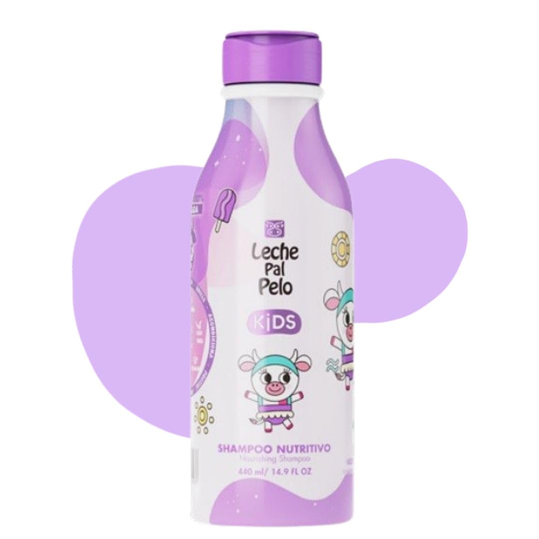 Leche Pal Pelo front packaging showing bottle and label, clear family-friendly branding