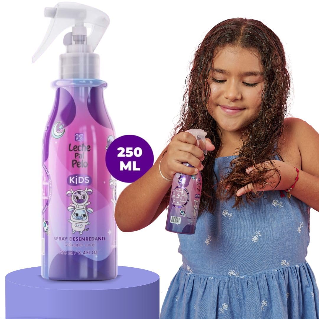 Leche Pal Pelo bottle held in hand for size and portability