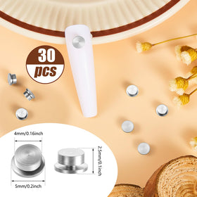 Leelosp close-up of stainless steel bearing detail for durable smooth rotation benefit