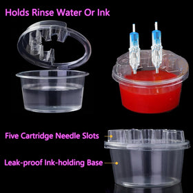 LEEYUKA close-up of five needle slots highlights precise organization benefit