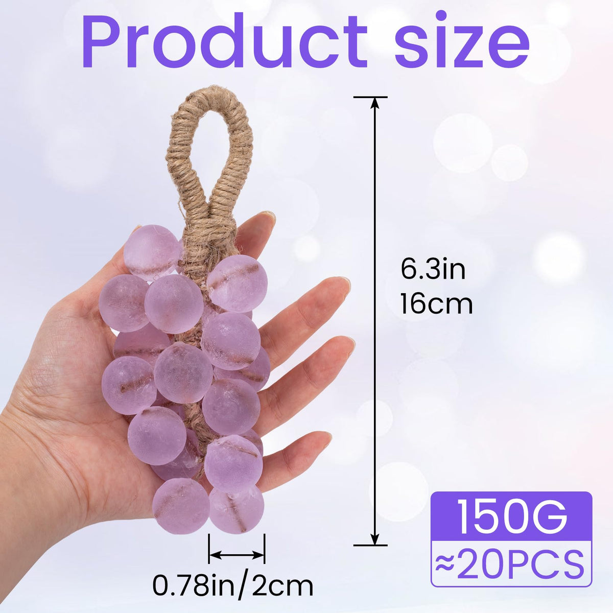 Lekgavd close-up of glycerin grape texture highlighting smooth, lather-friendly surface