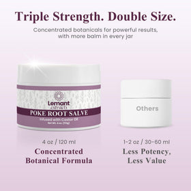 Lemant jar on bathroom shelf with towels, suggesting everyday routine convenience benefit