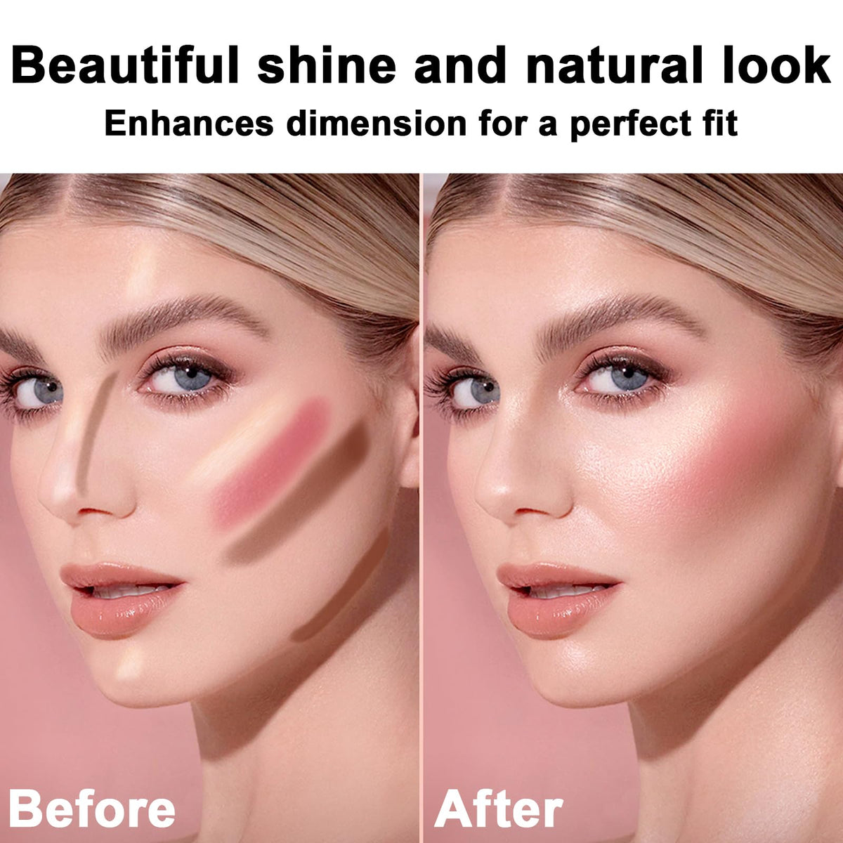 LemonSac dual-ended brush and sponge included for precise blending