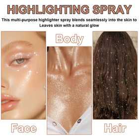 LemonSac collarbone sheen on model showcasing warm champagne glow for body highlight