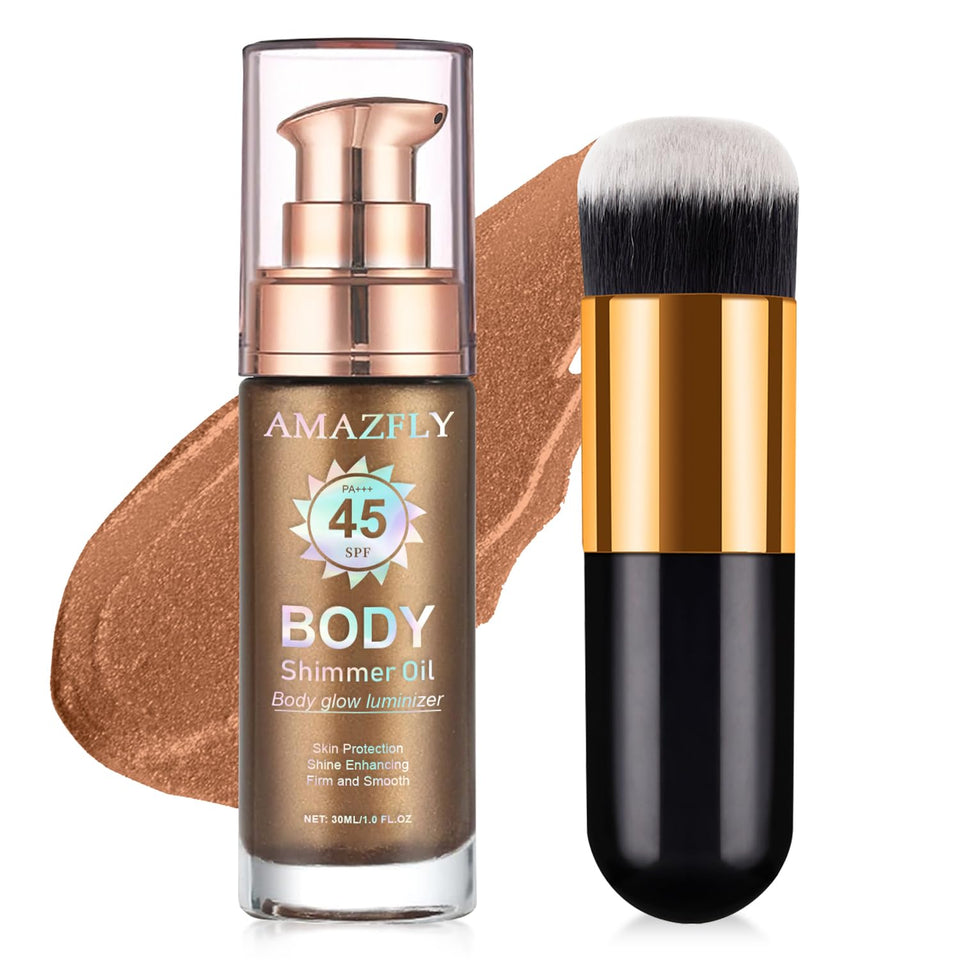 LemonSac front packaging showing Glistening Bronze shade and compact SPF protection