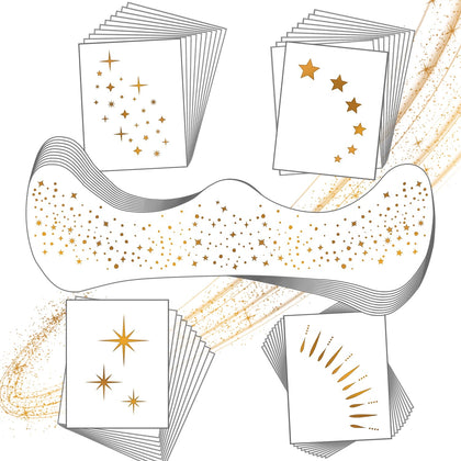 LemonSac front packaging showing 20 gold glitter freckle sheets and branding benefit