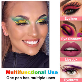 LemonSac matte and metallic contrast showing depth and sparkle benefit